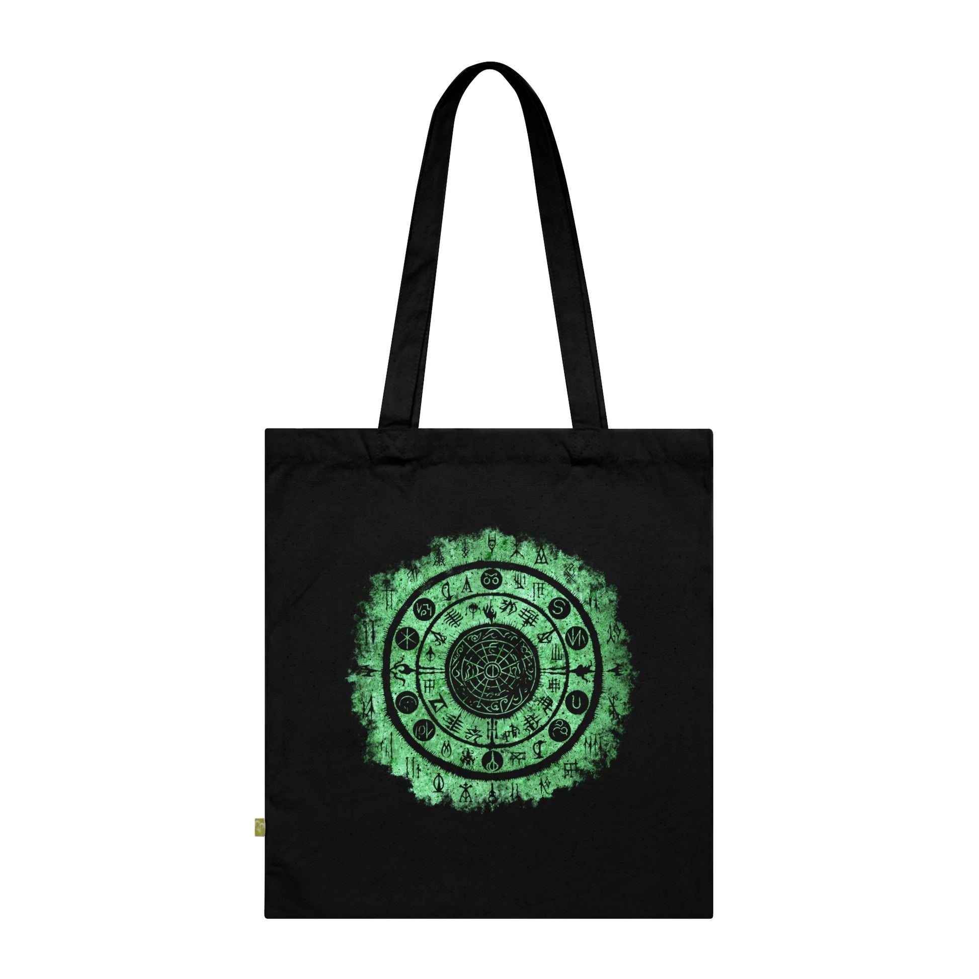Tote Bag Witchcraft Seal Green - Frogos Design