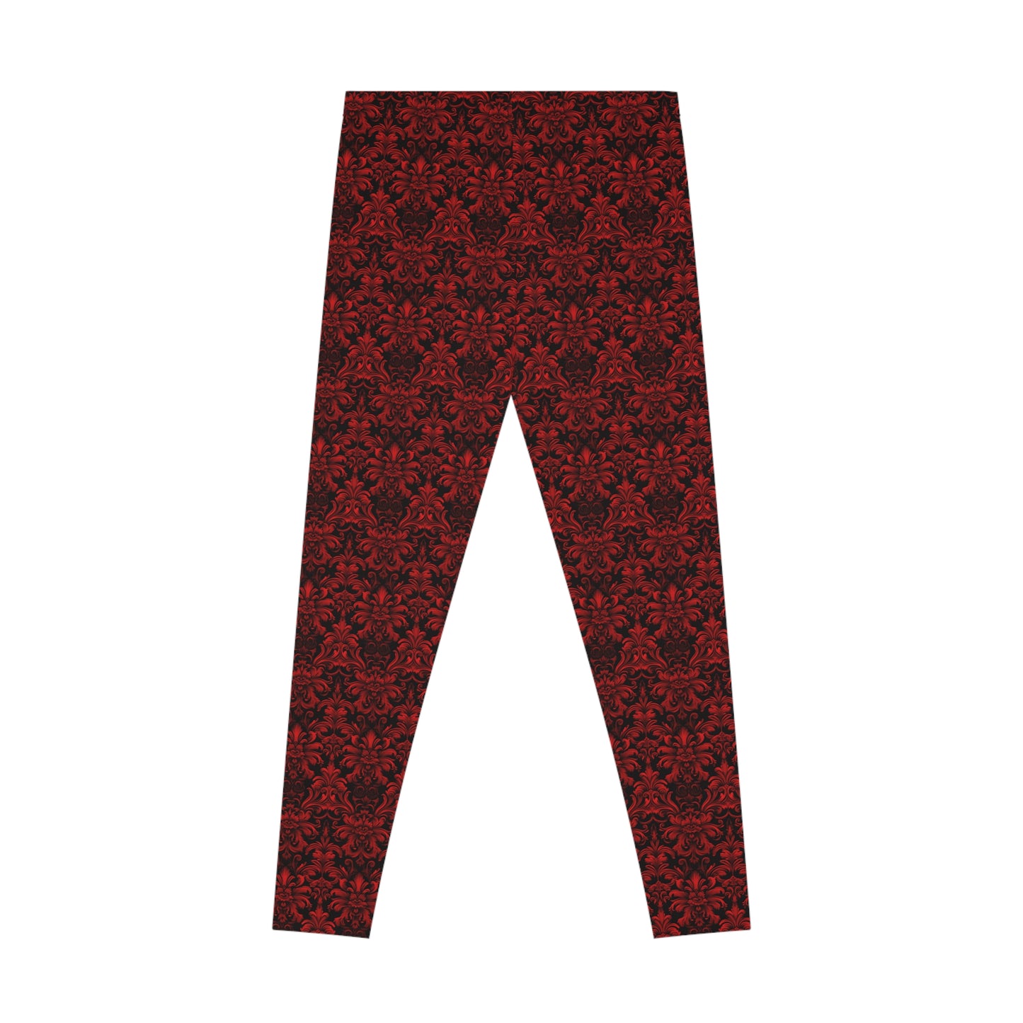 Women`s Leggings Red Boudoire - Frogos Design