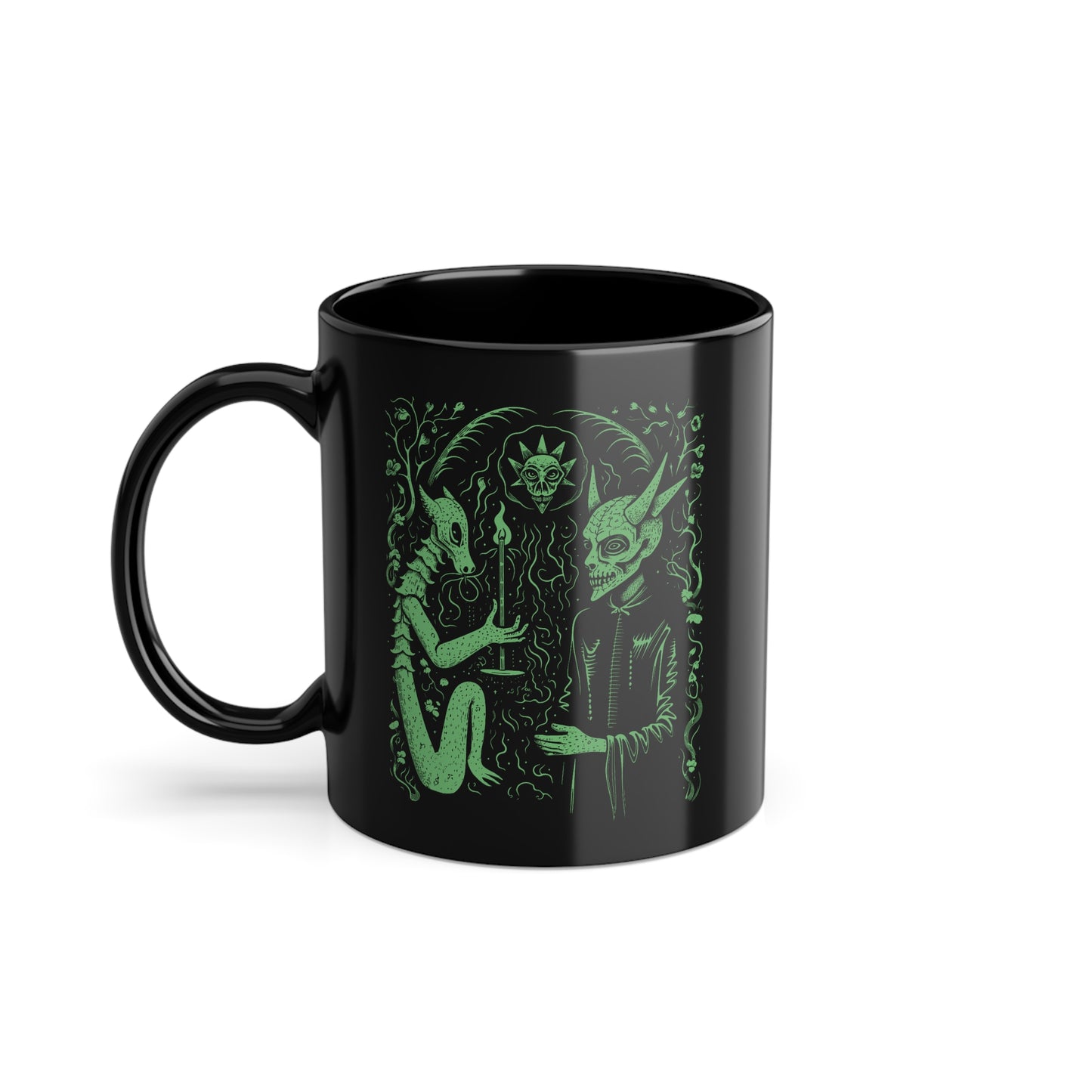 Mug Devil Pact with the Devil in Green