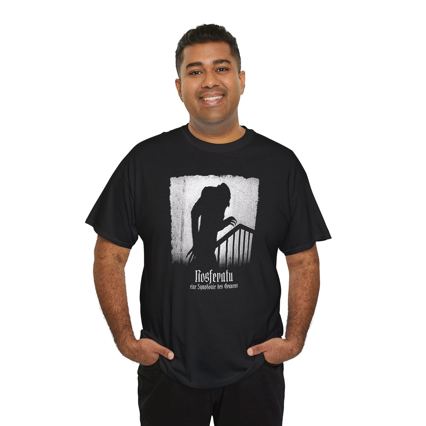Unisex T-shirt Nosferatu 1922 in white