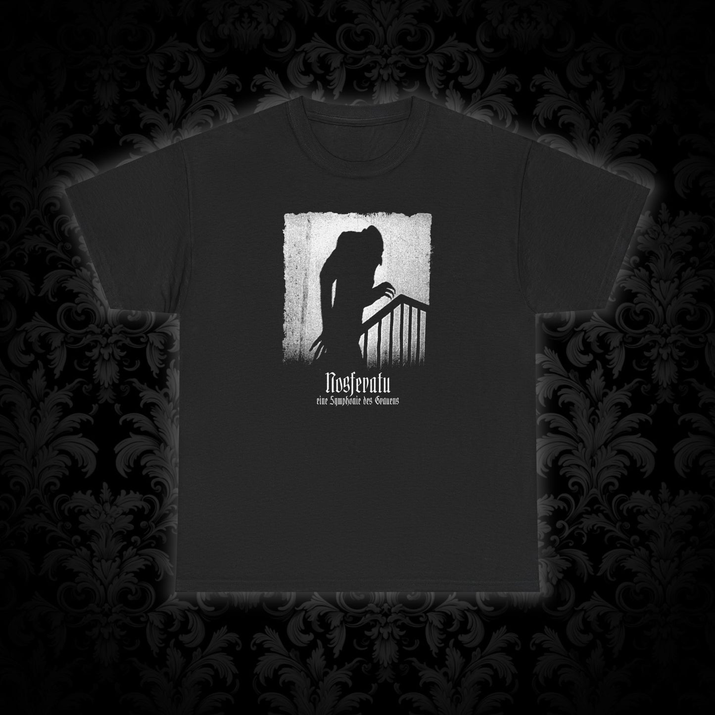 Unisex T-shirt Nosferatu 1922 in white