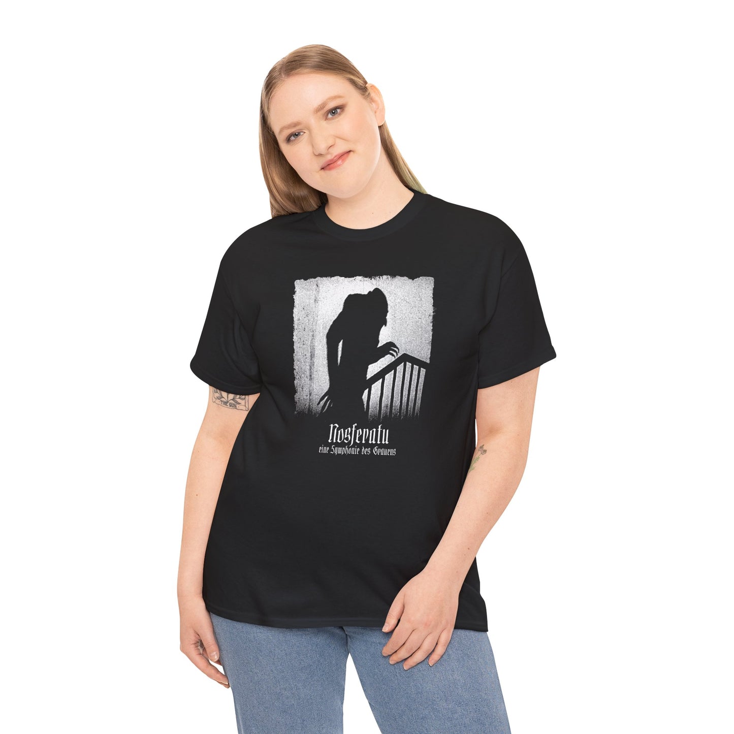 Unisex T-shirt Nosferatu 1922 in white