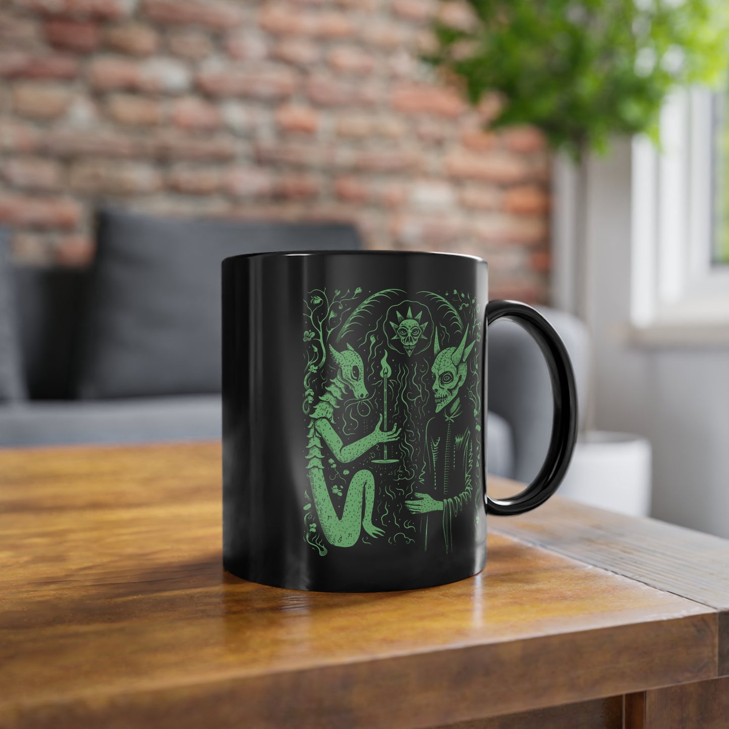 Mug Devil Pact with the Devil in Green