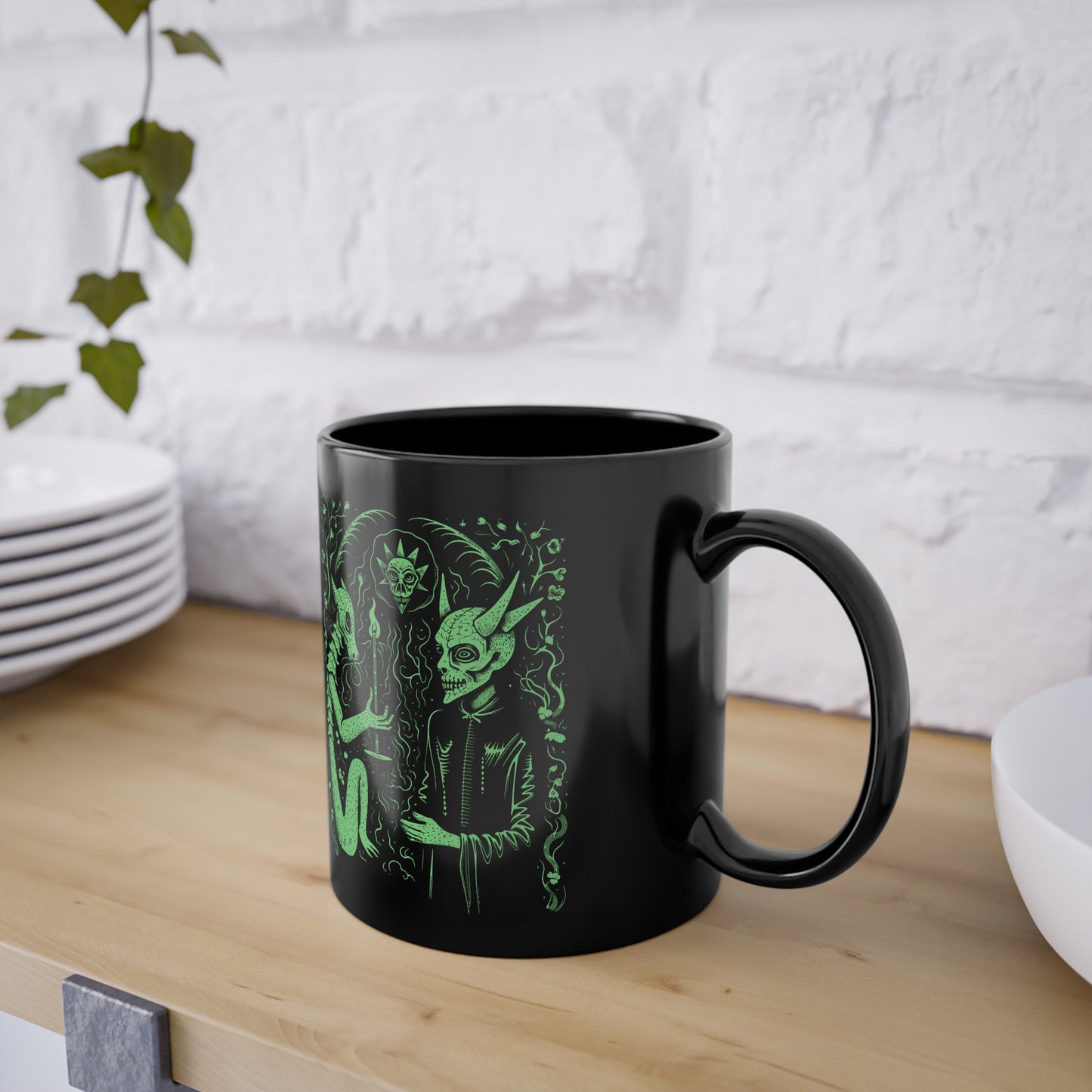 Mug Devil Pact with the Devil in Green
