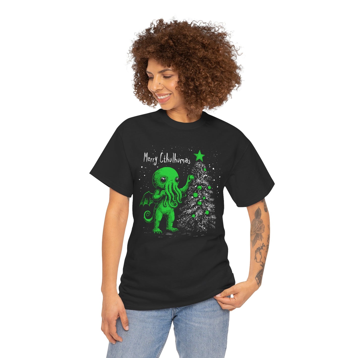 Unisex T-shirt Merry Cthulhumas