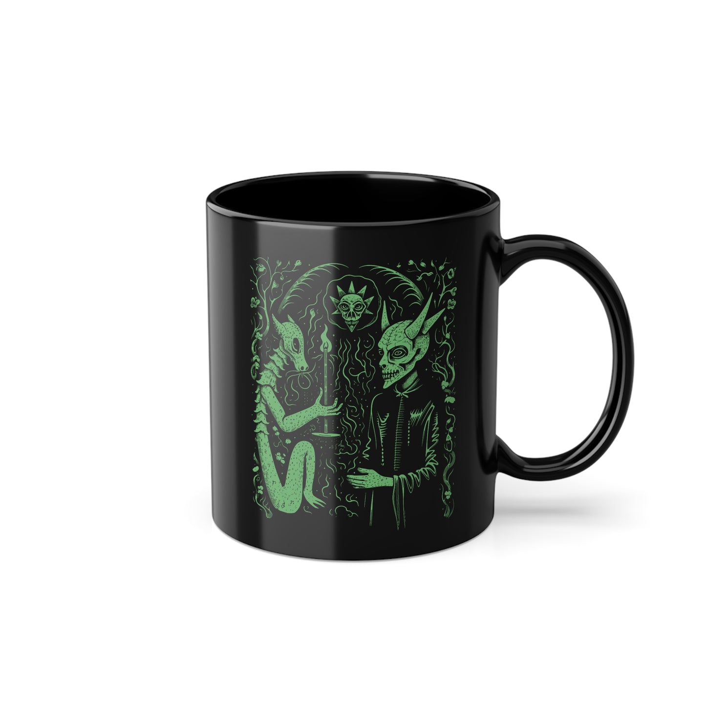 Mug Devil Pact with the Devil in Green