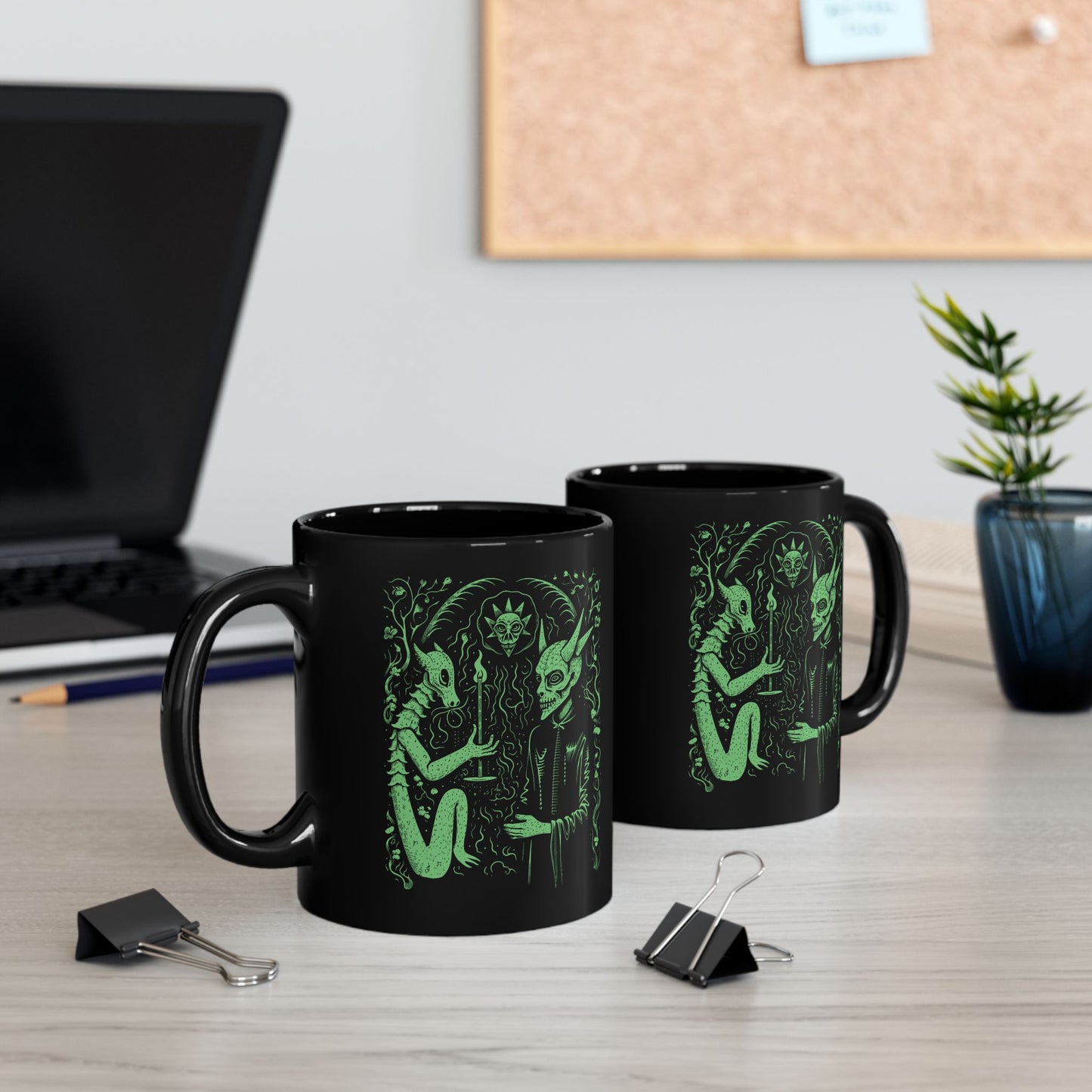 Mug Devil Pact with the Devil in Green