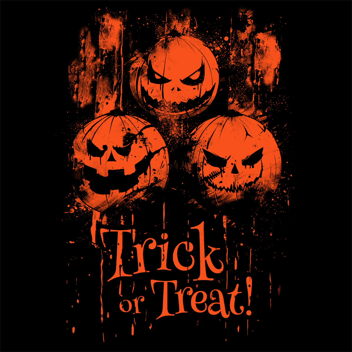 Spiral Notebook Halloween Pumpkins Trick or Treat