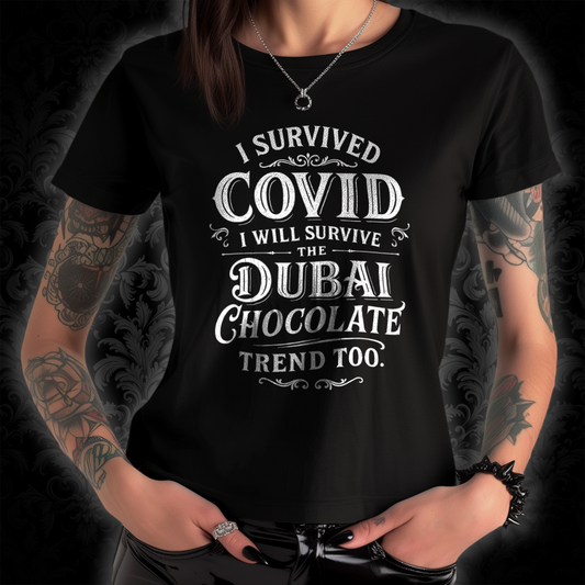 Women's T-shirt - Dubai Chocolate Trend in White