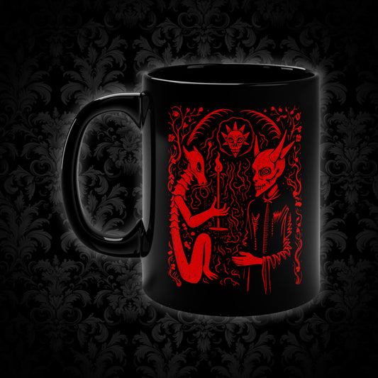 Mug Devil Pact with the Devil in Red
