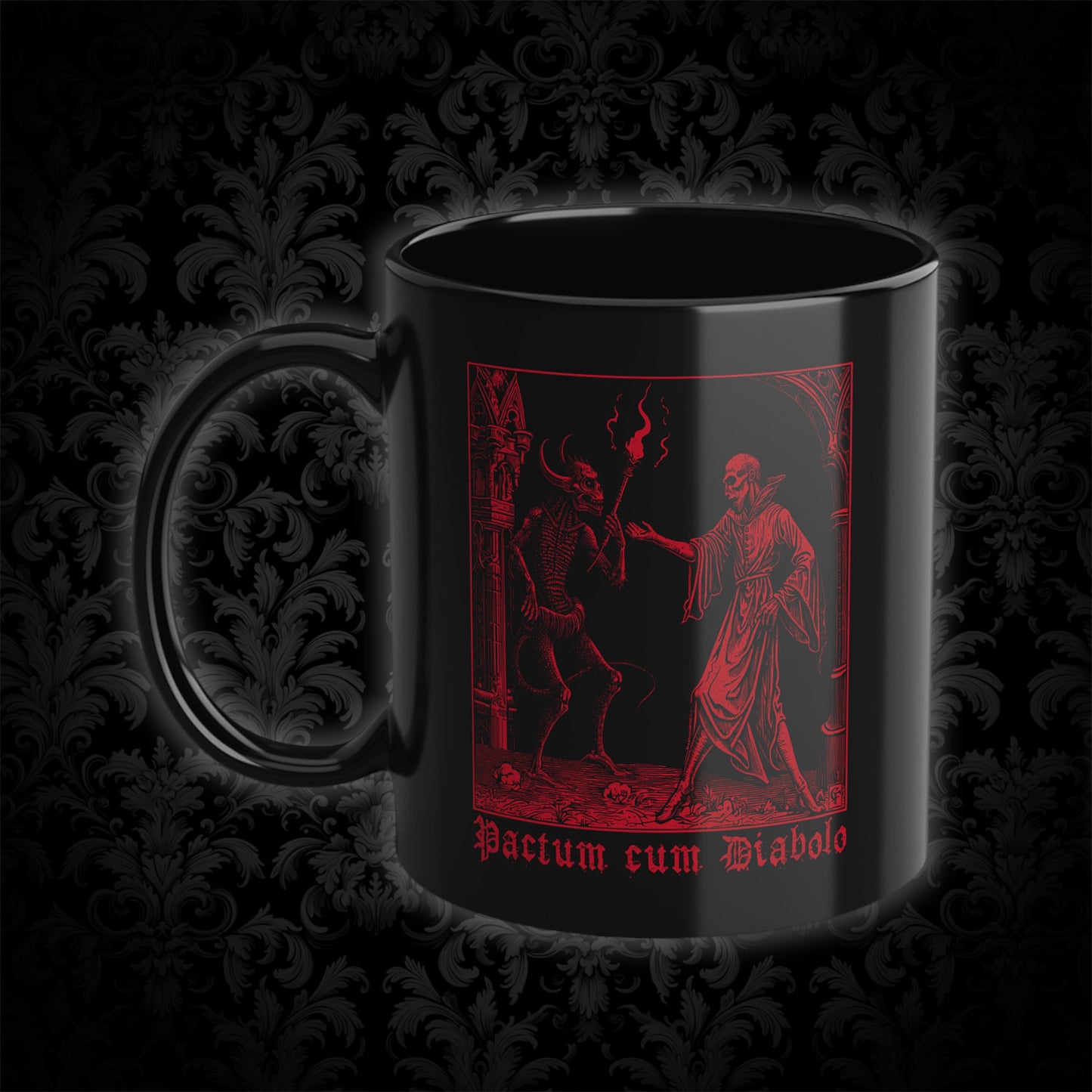 Mug Pactum cum Diabolo in Red