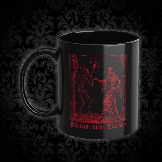 Mug Pactum cum Diabolo in Red