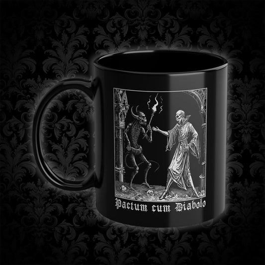 Mug Pactum cum Diabolo in White
