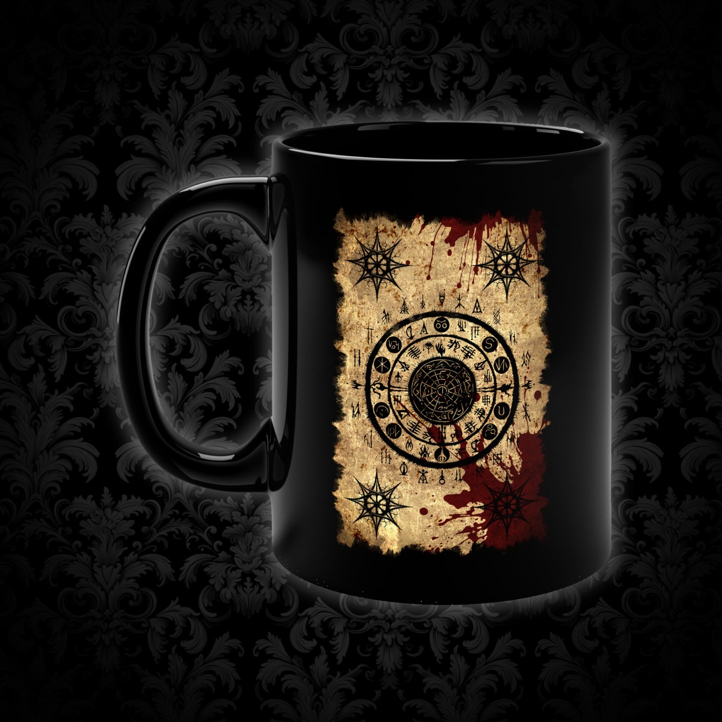 Mug Scroll of Dark Arts Circle