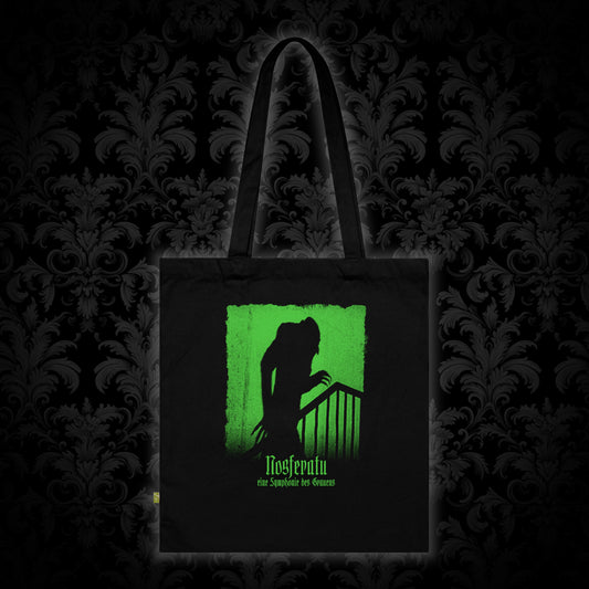 Tote Bag Nosferatu 1922 in green