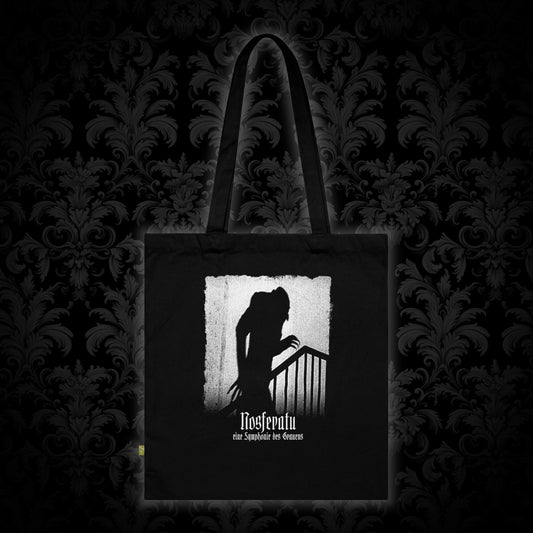 Tote Bag Nosferatu 1922 in white