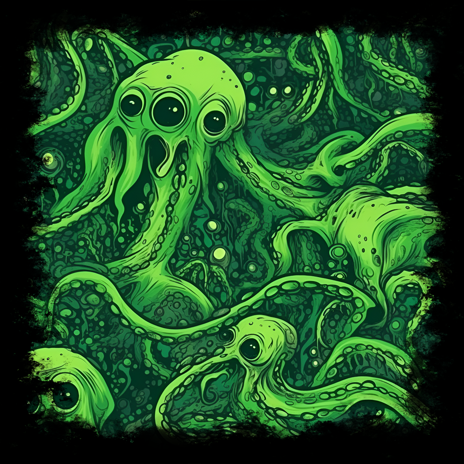 Greeny Tentacles Horror