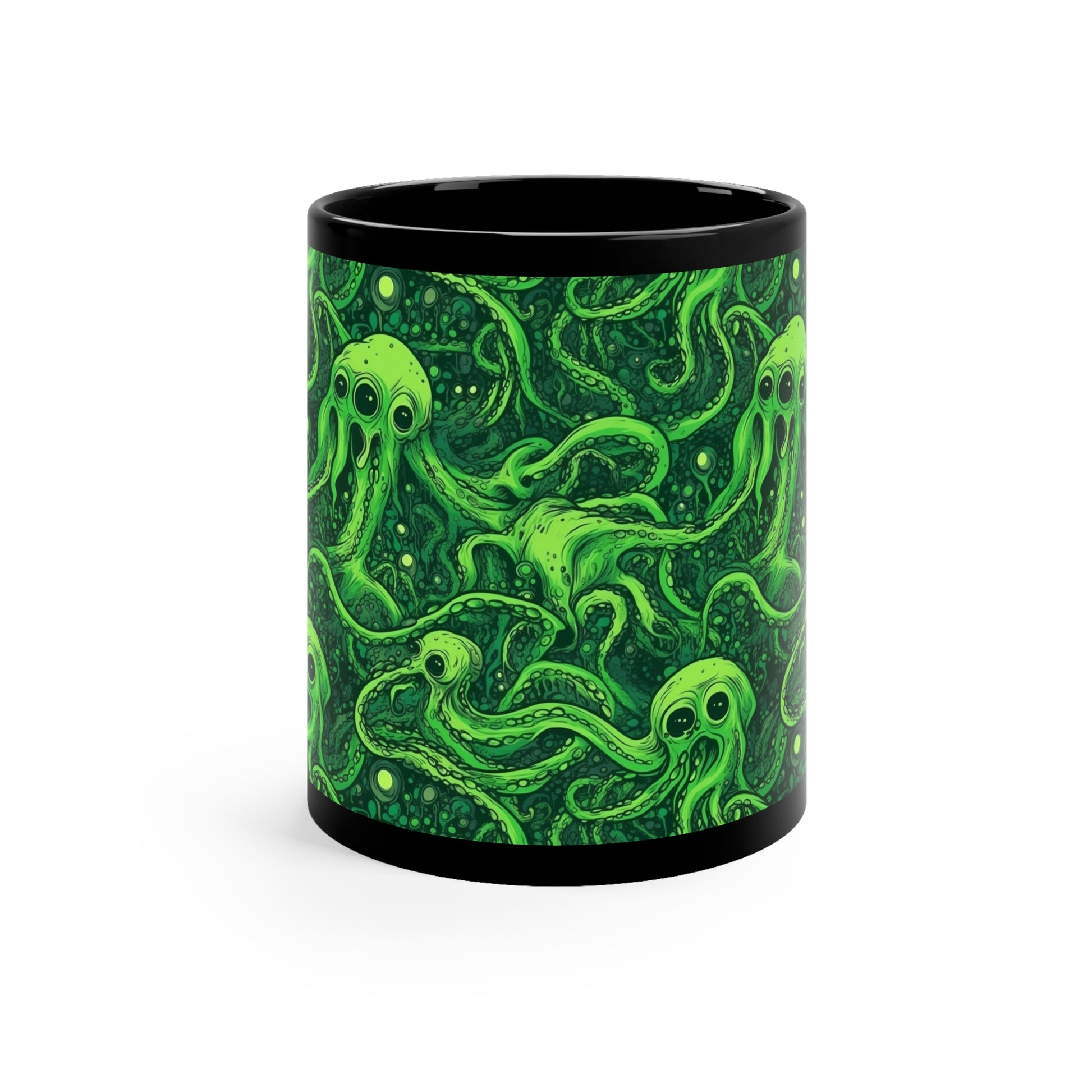 Mug Greeny Tentacles Horror - Frogos Design