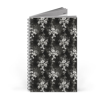 Spiral Notebook Grey Boudoire - Frogos Design