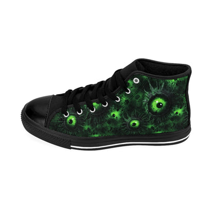 Classic Sneakers Greeny Lurking Eyes - Frogos Design