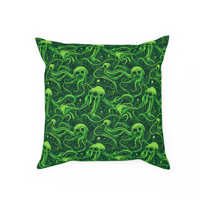 Cushions Greeny Tentacles Horror - Frogos Design