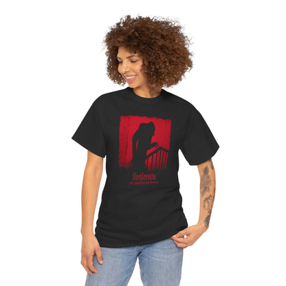 Unisex T-shirt Nosferatu 1922 in red