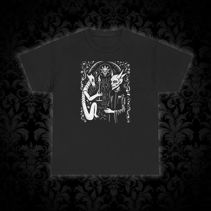 Unisex T-shirt Pact with the Devil in White