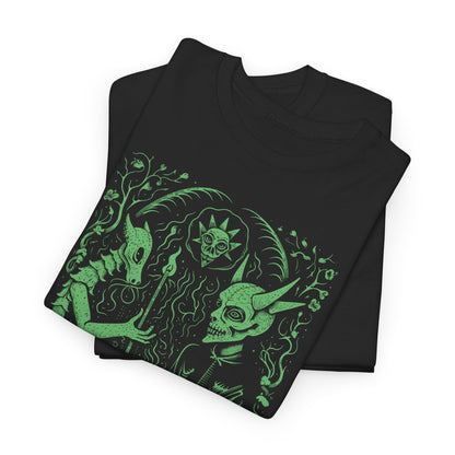 Unisex T-shirt Pact with the Devil in Green