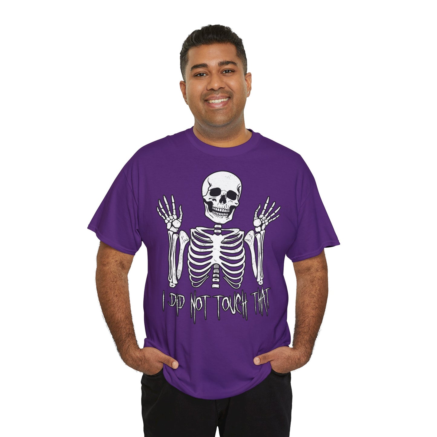 Unisex T-shirt Skelly did not touch that