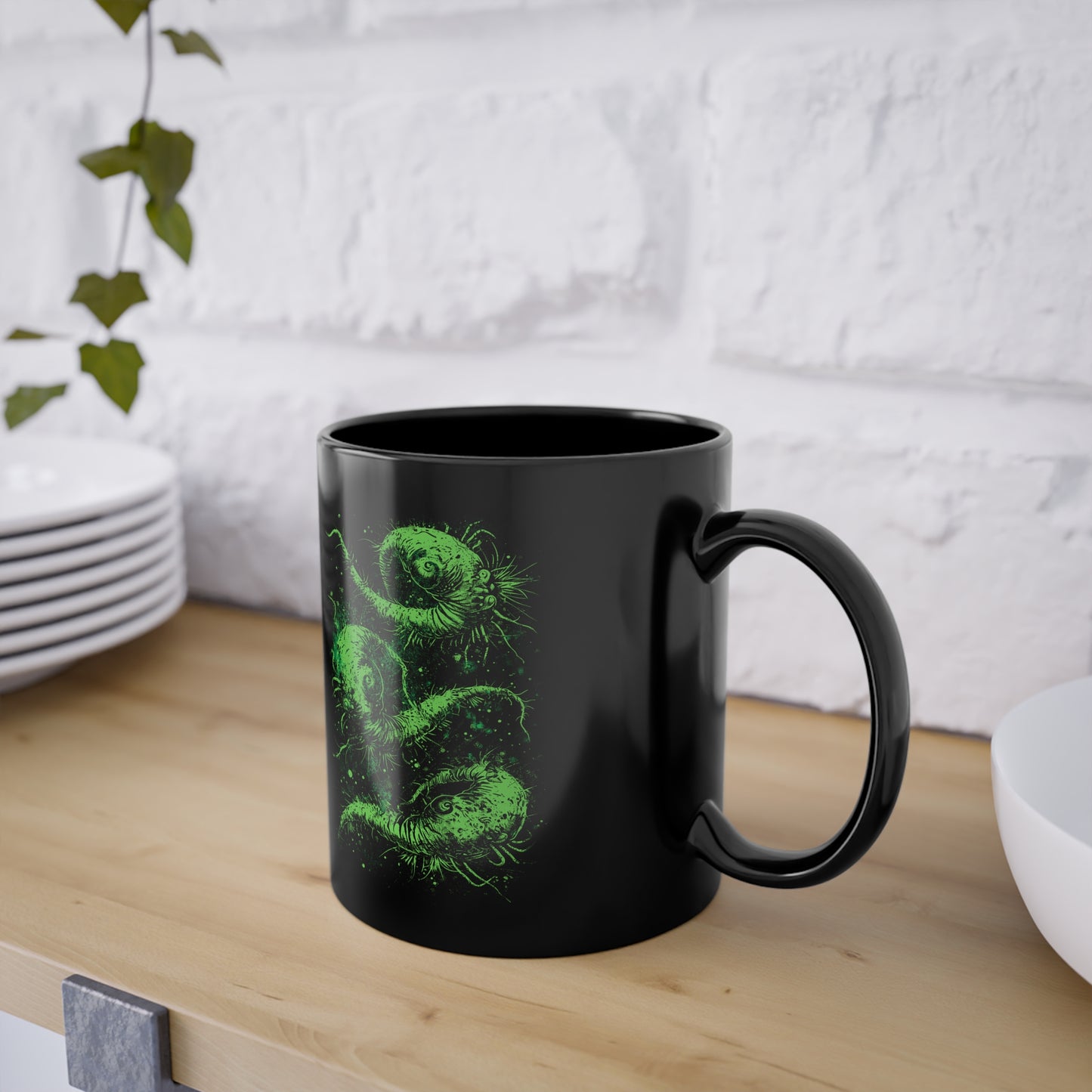 Mug Cosmic Worms - Green