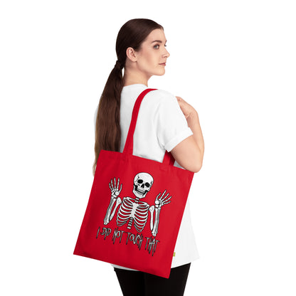 Tote Bag Skelly did not touch that - Frogos Design