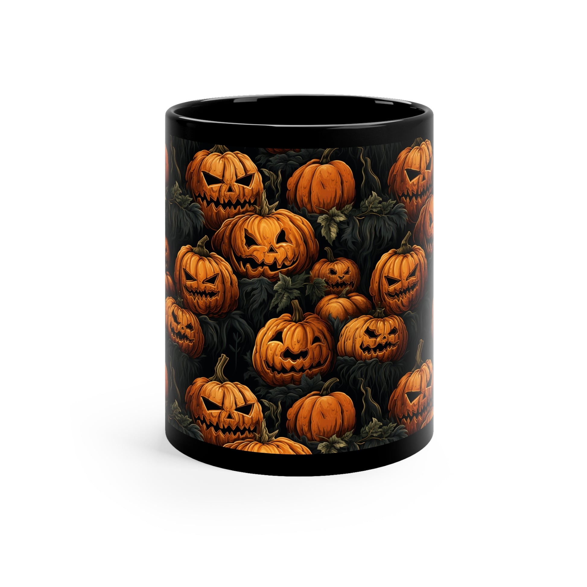 Mug Spooky Halloween pumpkins - Frogos Design