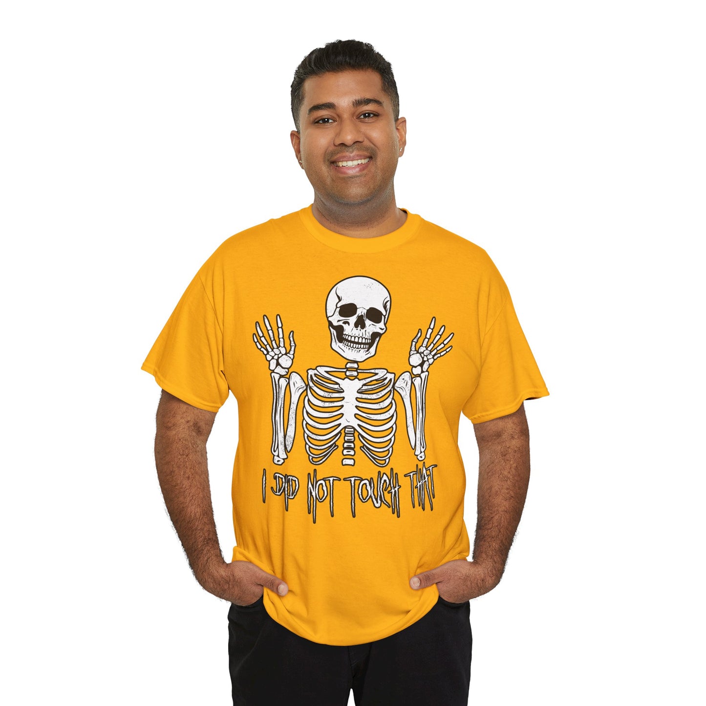 Unisex T-shirt Skelly did not touch that