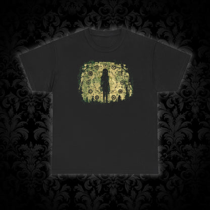 Unisex T-shirt Evil is here in green