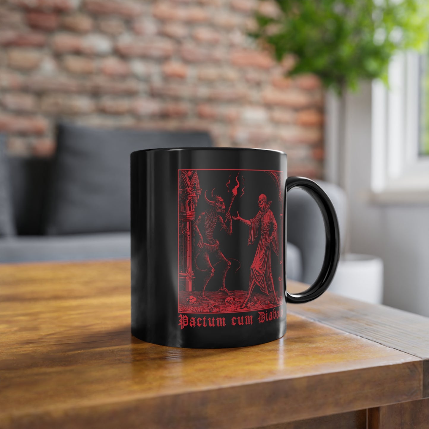 Mug Pactum cum Diabolo in Red