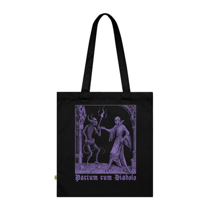 Tote Bag Pactum cum Diabolo in Purple