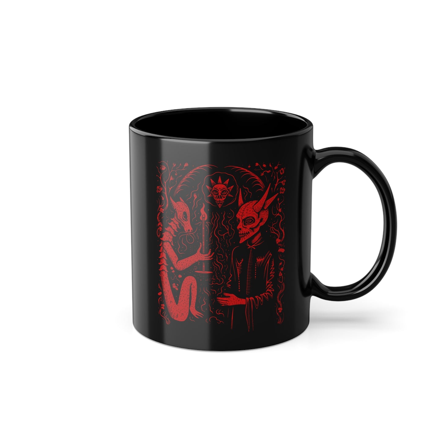 Mug Devil Pact with the Devil in Red