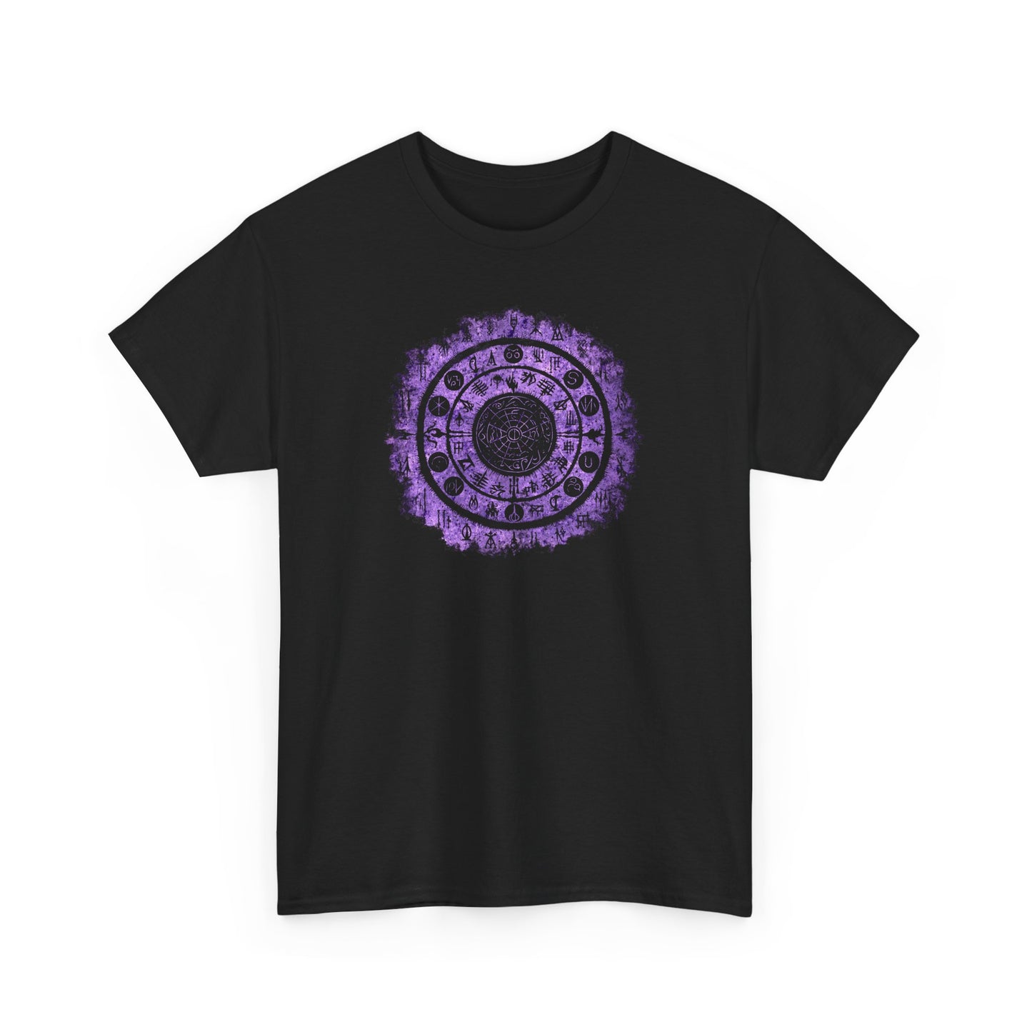 Unisex T-shirt Witchcraft Seal in Purple