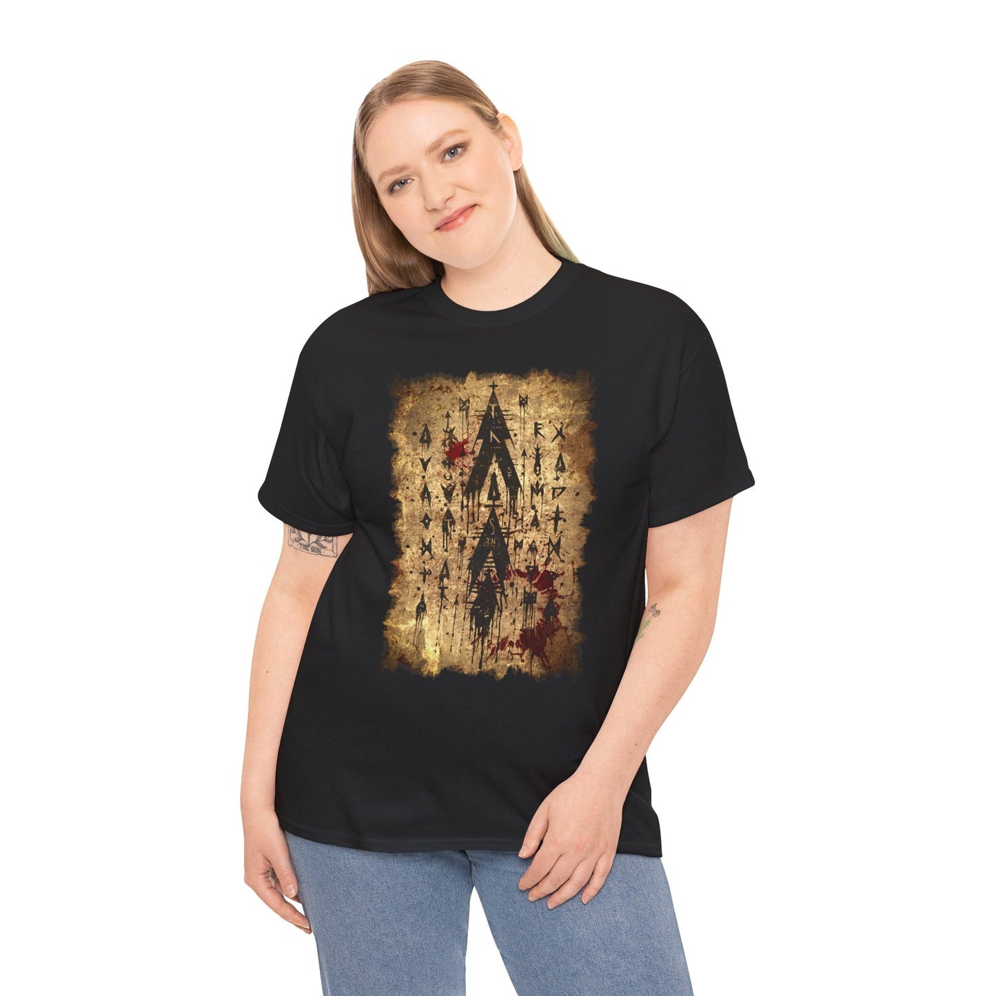 Unisex T-shirt Scroll of Dark Arts Symbol