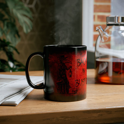 Mug Back in Business in Red - Frogos Design