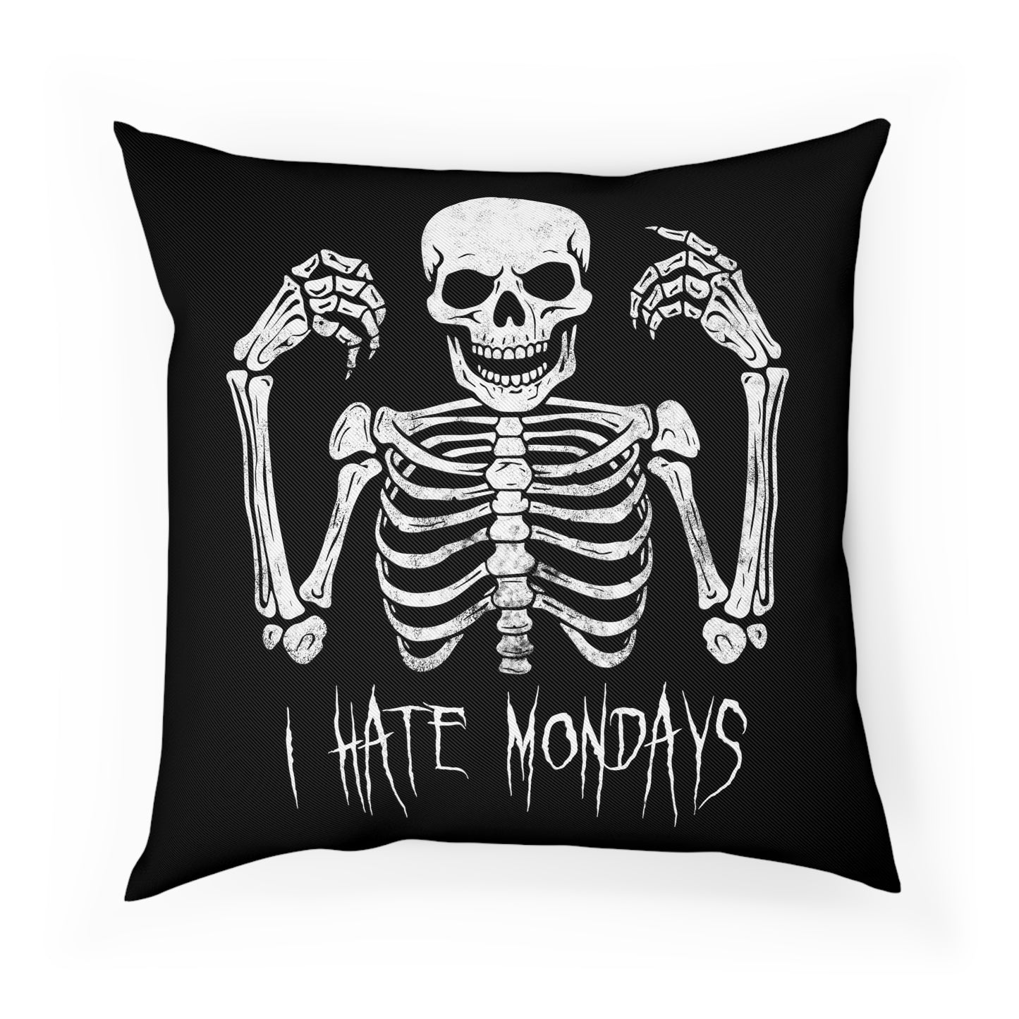 Cushions Skelly Hates Mondays - Frogos Design