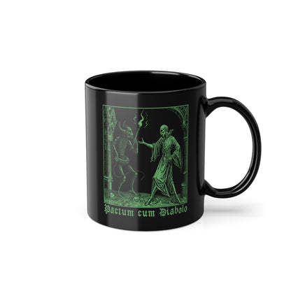 Mug Pactum cum Diabolo in Green