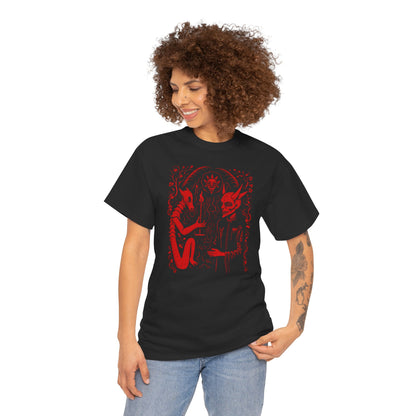 Unisex T-shirt Pact with the Devil in Red