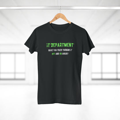 Women's T-shirt IT Support