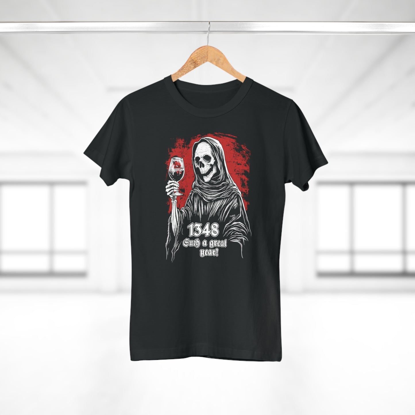 Women's T-shirt Grim Reaper 1348 Such a great year