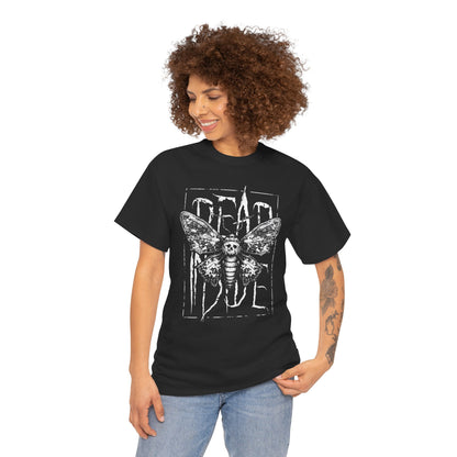 Unisex T-shirt Dead inside in white