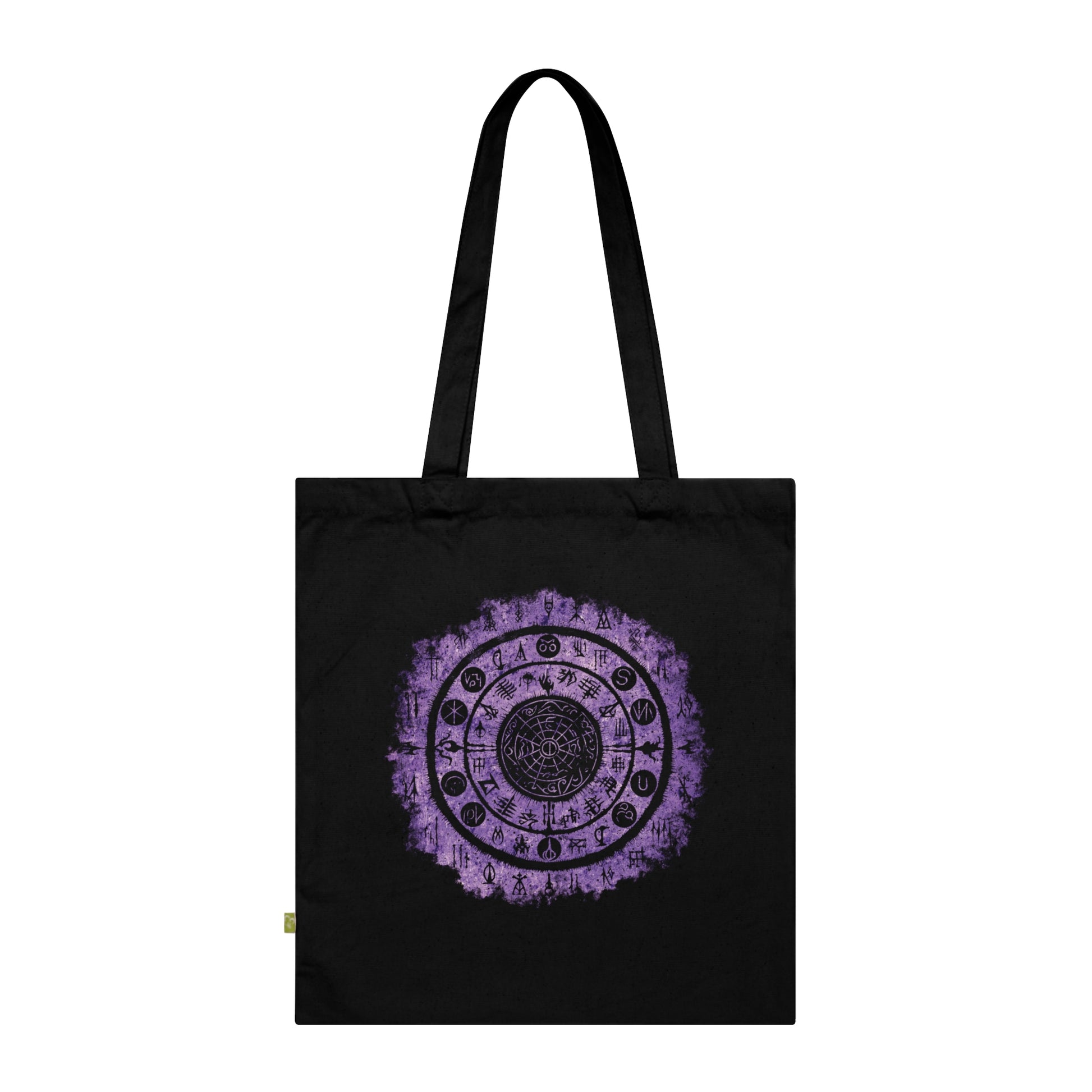 Tote Bag Witchcraft Seal Purple - Frogos Design