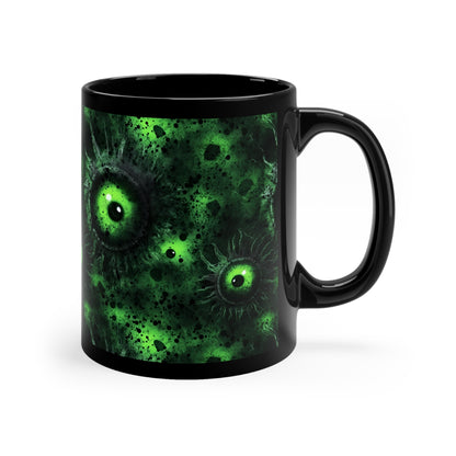 Mug Greeny Lurking Eyes - Frogos Design