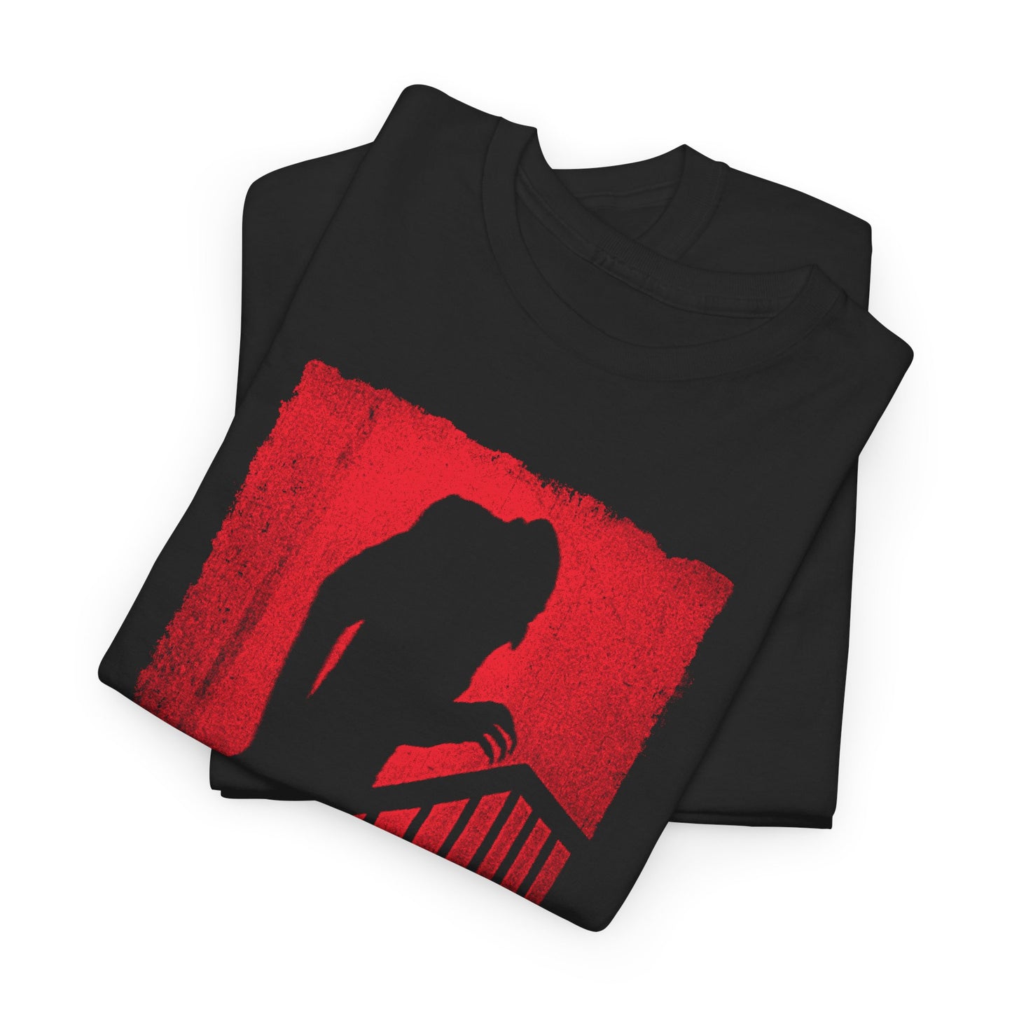 Unisex T-shirt Nosferatu 1922 in red