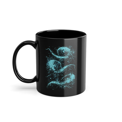 Mug Cosmic Worms in Blue